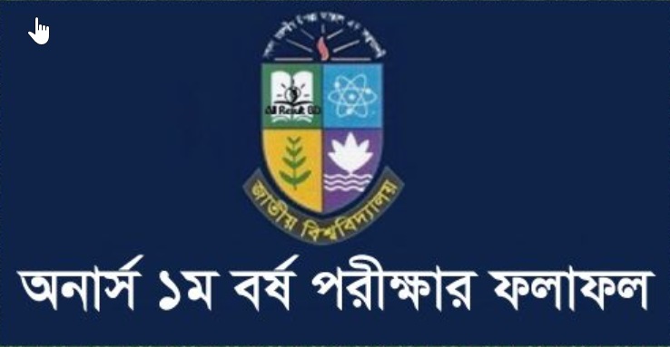 NU Honours 1st Year Exam Result 2019