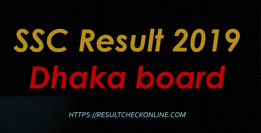 SSC Result 2019 Dhaka Board