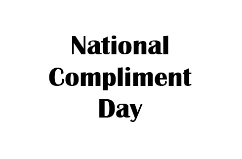 National Compliment Day, National Compliment Day 2020